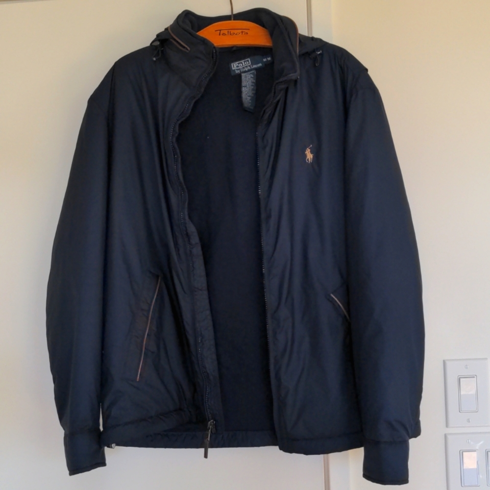 Men's Polo Ralph Lauren Coat size medium navy